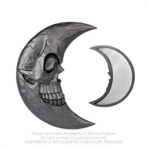 Alchemy Gothic V108 Black Moon Hand Mirror