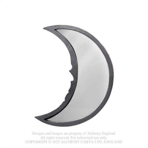 Alchemy Gothic V108 Black Moon Hand Mirror