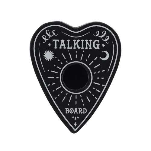 Talking Board 12mm Spell Candle Holder (use with Black Magic Spell Candles)