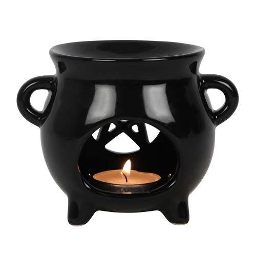 Oil Burner Pentagram Cauldron