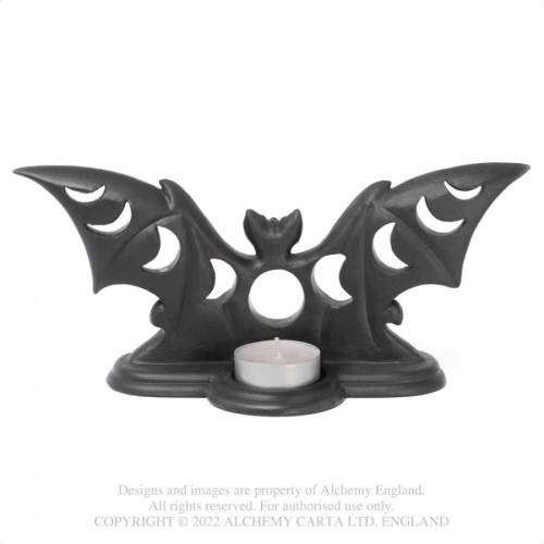 Alchemy Gothic V112 Lunaeca Tea Light Holder (candle not included)