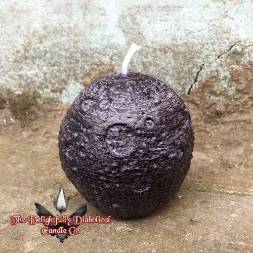 TDDCC Mini Moon Candle - Regal Purple - Unscented