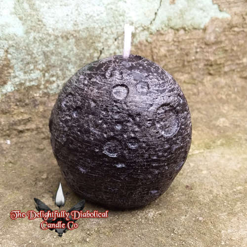 TDDCC Mini Moon Candle - Regal Purple - Unscented