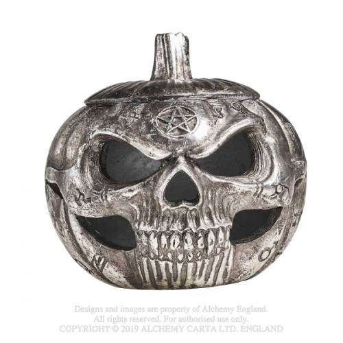 Alchemy Gothic V93 Pumpkin Skull Pot 