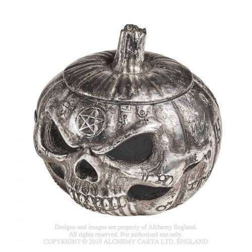 Alchemy Gothic V93 Pumpkin Skull Pot 