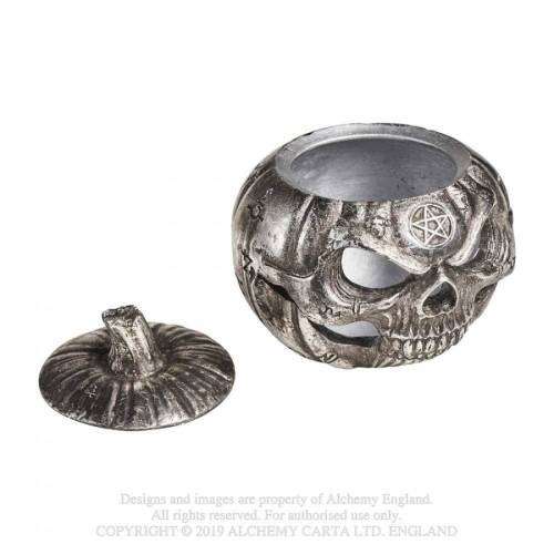 Alchemy Gothic V93 Pumpkin Skull Pot 