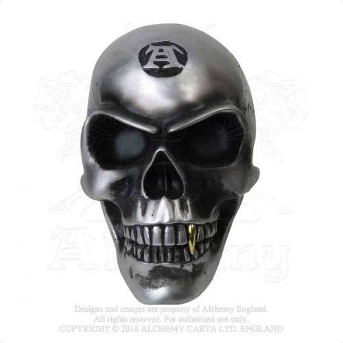 Alchemy Gothic V41 Metalised Alchemist Skull