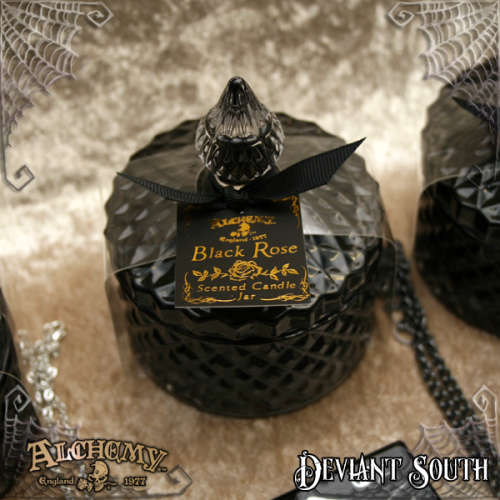Last Chance! Alchemy Gothic SCJ2 Scented Boudoir Candle Jar (Small)