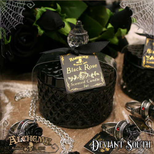 Last Chance! Alchemy Gothic SCJ2 Scented Boudoir Candle Jar (Small)