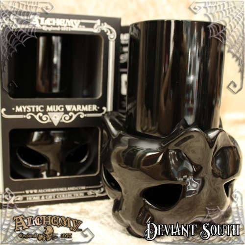 Alchemy Gothic MWCB2 Cat Mug Warmer (crystal ball not included)