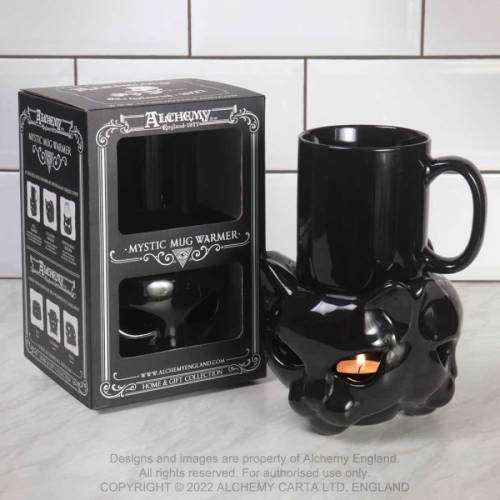 Alchemy Gothic MWCB2 Cat Mug Warmer (crystal ball not included)