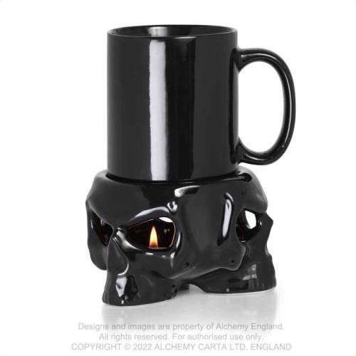 Alchemy Gothic MWCB4 Skull Mug Warmer (crystal ball not included)