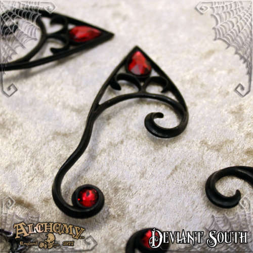 Alchemy Gothic E446R Elvyn Ear-wrap (Black) (Right Ear)