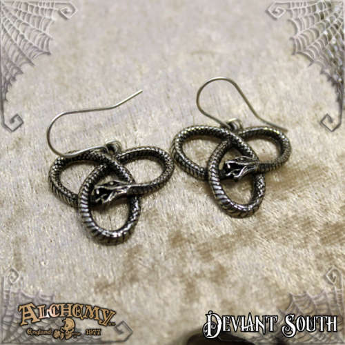 Alchemy Gothic E460 Eve`s Triquetra (pair)