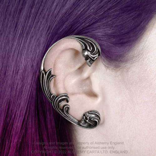 Alchemy Gothic E461 Dece`s de Rocaille ear-wrap