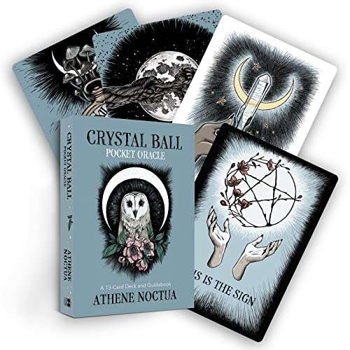 Crystal Ball Pocket Oracle Deck -- 13 Oracle Cards and Guidebook