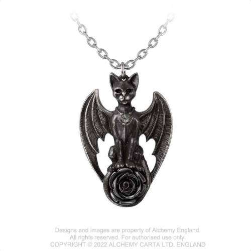 Alchemy Gothic P925 Guardian of Soma -- Swarovski Crystal, Fine English Pewter