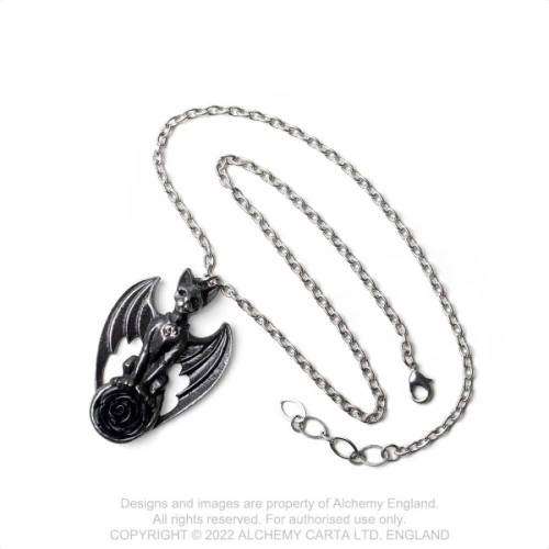 Alchemy Gothic P925 Guardian of Soma -- Swarovski Crystal, Fine English Pewter