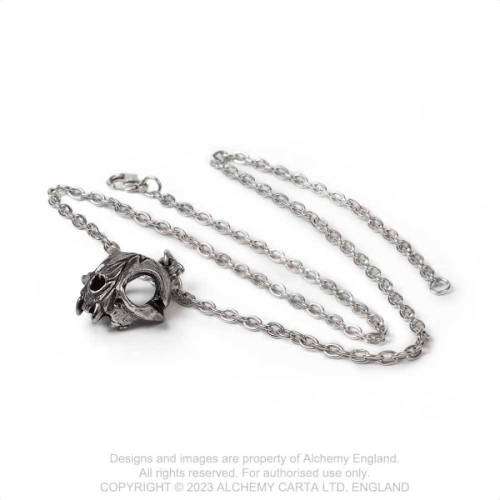 Alchemy Gothic P938 My Forever Friend pendant necklace -- Fine English Pewter