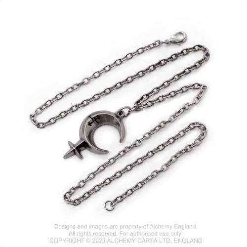 Alchemy Gothic P946 Lilith pendant necklace -- Fine English Pewter