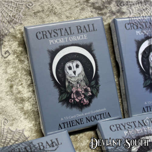 Crystal Ball Pocket Oracle Deck -- 13 Oracle Cards and Guidebook