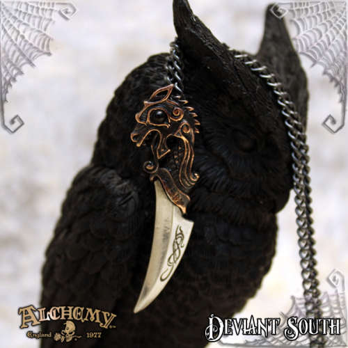 Alchemy Gothic P850 Einardolk necklace [ Fine English Pewter ]