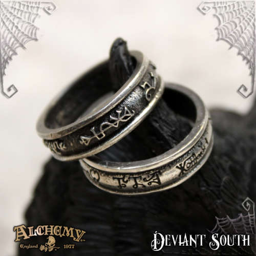 Alchemy Gothic AG-R212 Demon Black & Angel White - Size: UK Q | US 8