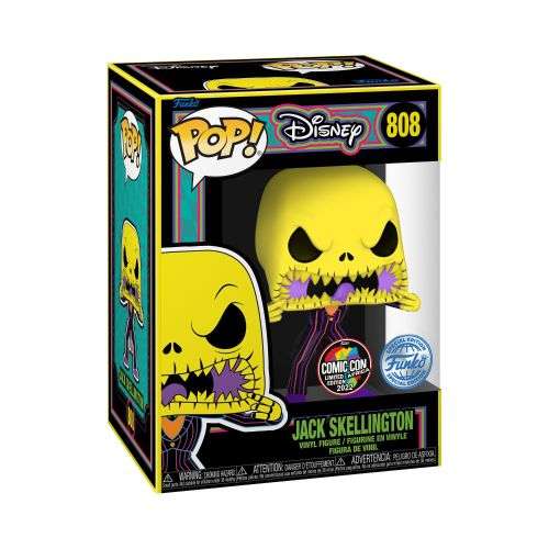 Funko Pop!: Disney  Jack Skellington (Scary Face)(Bluelight)