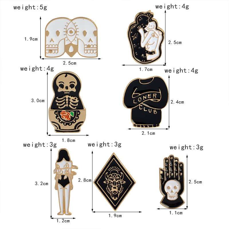 Pin Set - 7 Piece
