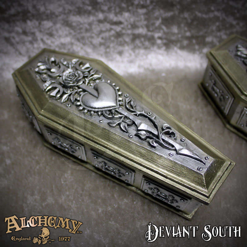 Alchemy Gothic V118 Bride of the Dark Kiss Casket & Figure