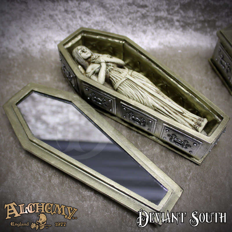 Alchemy Gothic V118 Bride of the Dark Kiss Casket & Figure