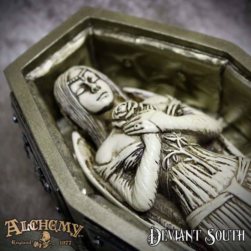 Alchemy Gothic V118 Bride of the Dark Kiss Casket & Figure