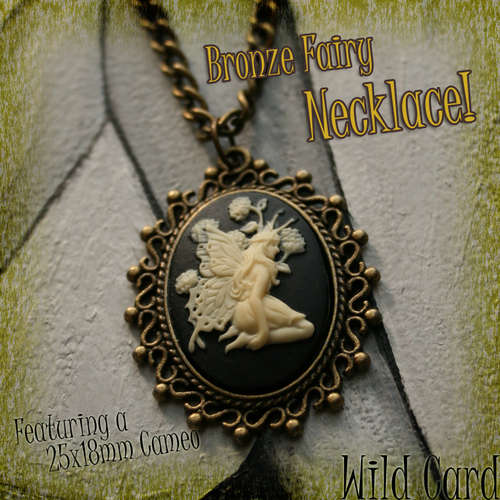 Bronze Fairy Necklace