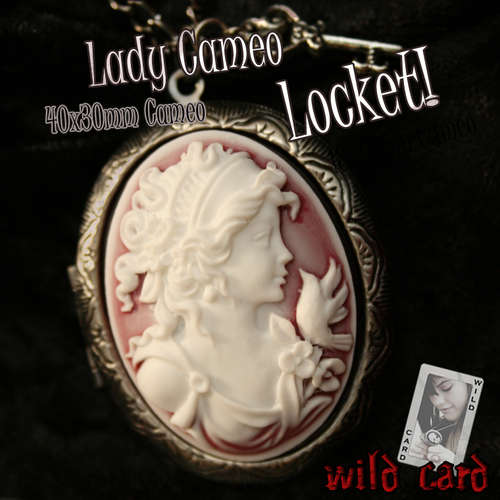 Lady Cameo Locket