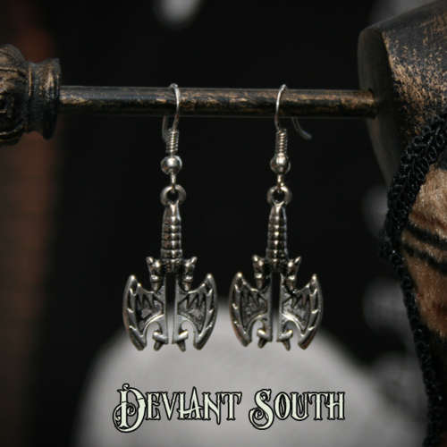 Battle Axe Earrings
