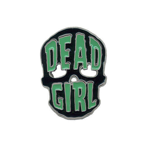 Kreepsville Dead Girl Belt Buckle (belt not included)