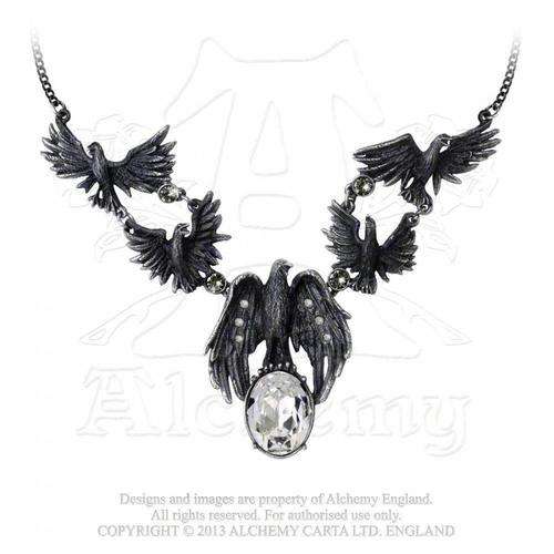 Alchemy Gothic A Murder Of Crows Necklace