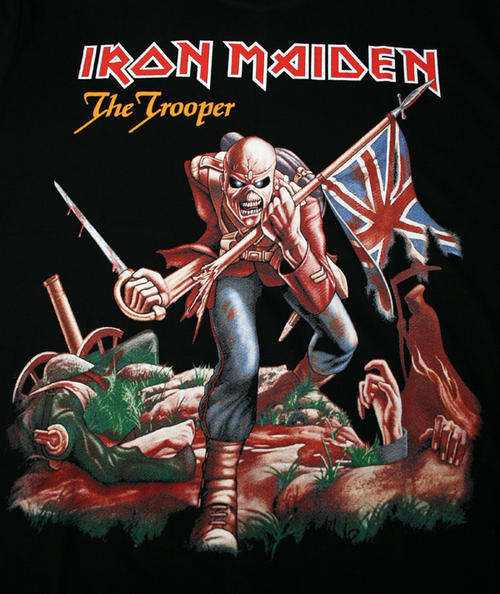 Iron Maiden The Trooper T-Shirt - Size: Large