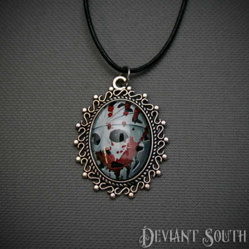Deviant South Cabochon Necklace - Jason Voorhees Friday the 13th