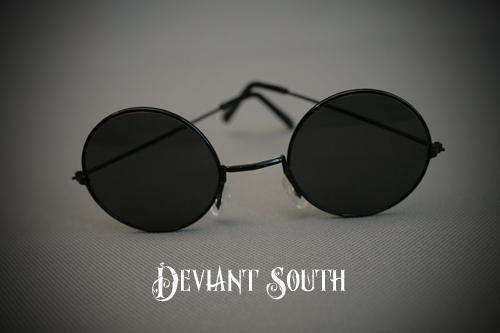 New! Round Sunglasses - Black