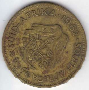 1962 1/2 Cent
