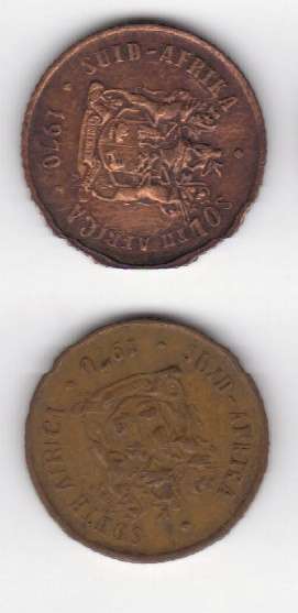2 x 1970 1 Cent