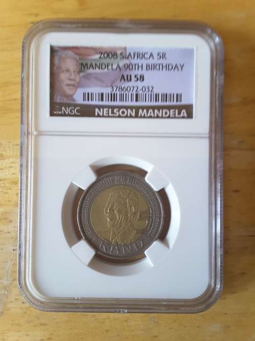 AU 58 Mandela 90th Birthday R5