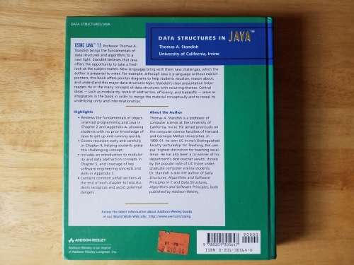 Data Structures in Java - Thomas A. Standish