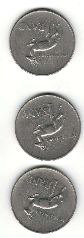 1977, 1978, 1979 1 Rand