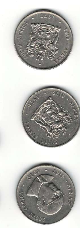 1977, 1978, 1979 1 Rand