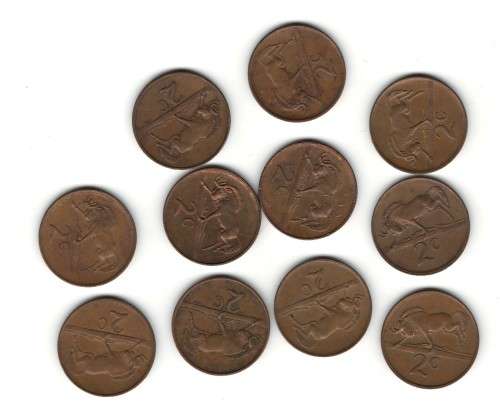 11 x 1988 2 Cents