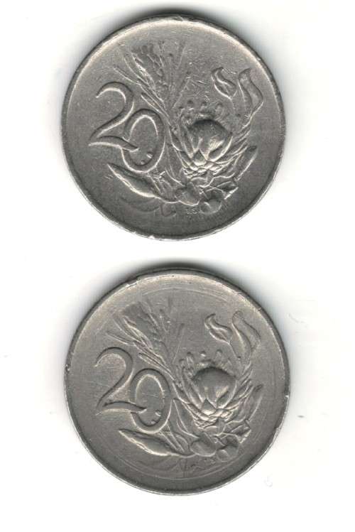 1965 English 20 Cents (bid per coin)
