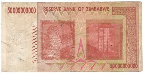 **R1 START - 50 000 000 000 (Fifty Billion) Dollars Zimbabwe