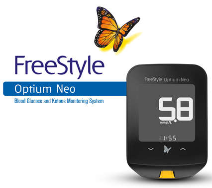 FreeStyle Optium Neo Blood Glucose and Ketone Monitoring System